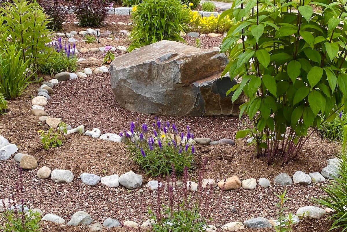 Rocks installation